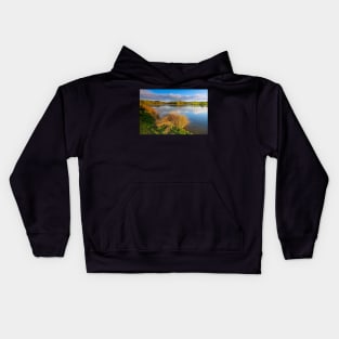 Hardwick Park Lake, County Durham Kids Hoodie